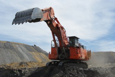 Jellinbah Coal Mine excavator